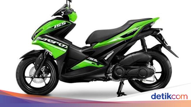 Mirip Kawasaki Ini Pilihan Warna Baru Yamaha  Aerox 