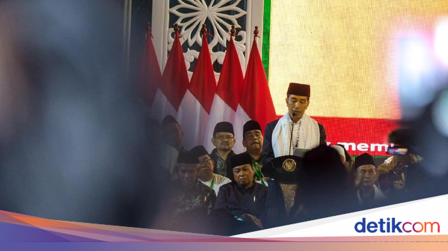 Ajak NU Perangi Hoax, Jokowi Singgung Kampanye Hitam Larangan Azan - detikNews