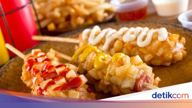 Ngemil Hottang Sosis Kentang Renyah Ala Korea