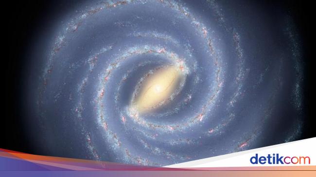 Nasa Bagikan Penampakan Pusat Galaksi Bima Sakti