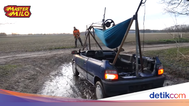 Bahaya! Jok Mobil Diganti Hamock