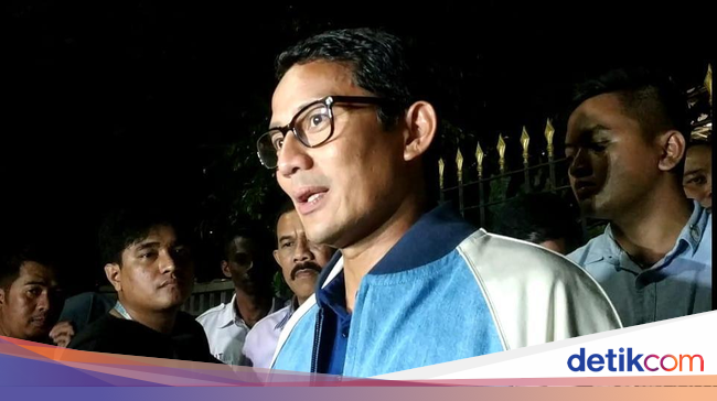 Prabowo Soroti soal 'ABS', Sandiaga: Sekeliling Jokowi Tak Beri Info Akurat - detikNews