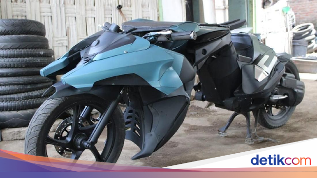 Aris Buat Motor Batman Rp 3 Juta, Sempat Diomeli Istri