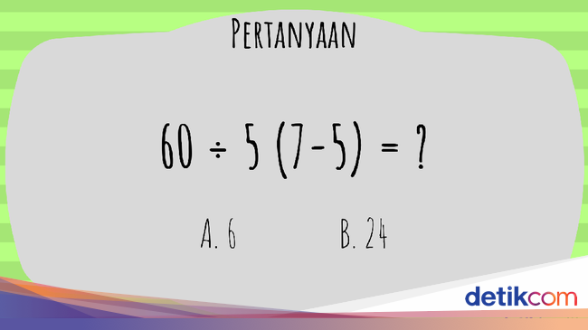 Yakin Bisa Selesaikan Teka teki Matematika Sekolah Dasar Ini