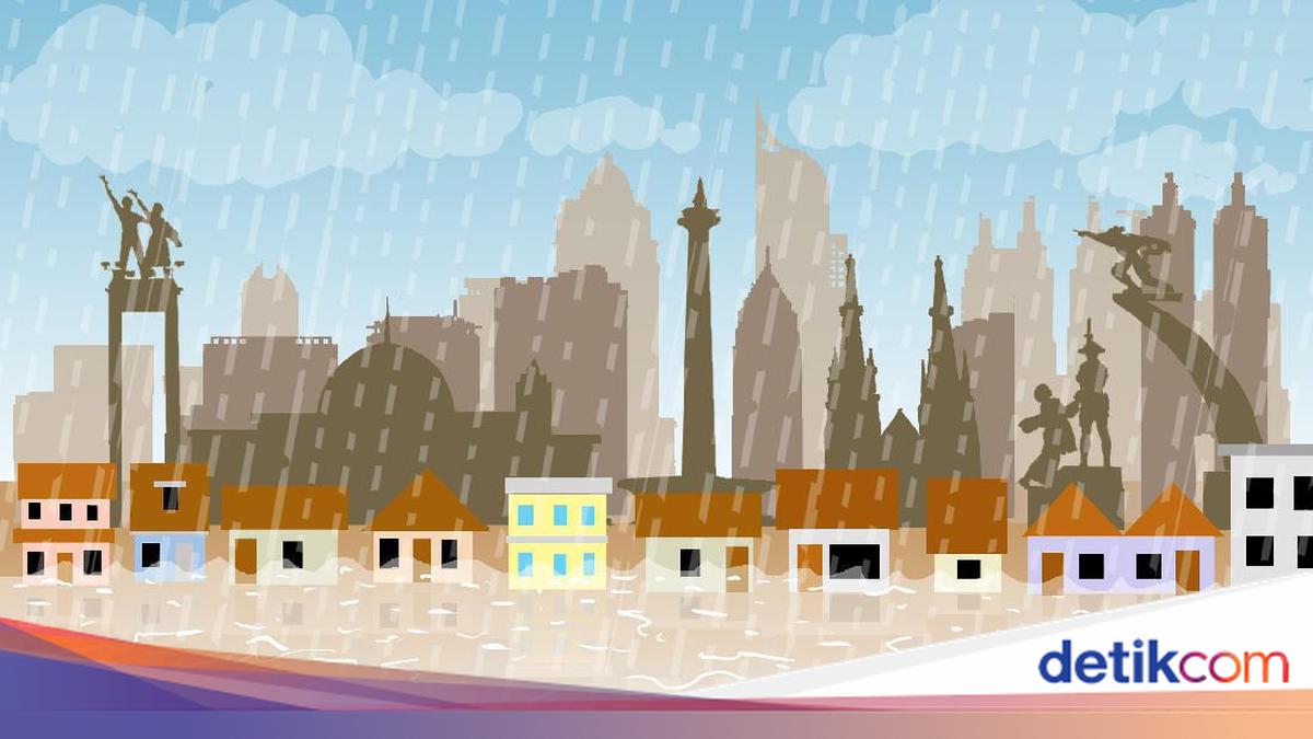 Titik Banjir di Jakarta Bertambah Lagi Jadi 132 RT, Tinggi Air Capai 1,5 Meter