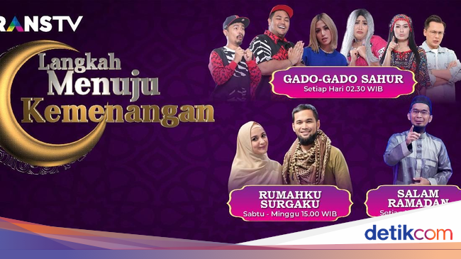 TRANS TV Siapkan 3 Program Menarik Selama Ramadhan