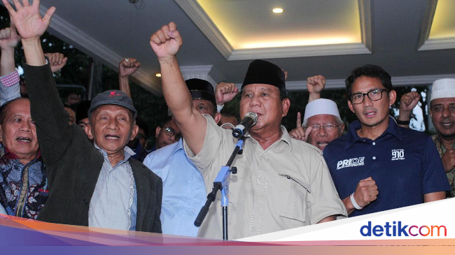 Penjelasan soal Turunnya Klaim Kemenangan Prabowo