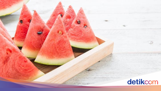 Syegaaar! Ini Dia Manfaat Sehat Semangka, Cocok untuk Buka Puasa - detikHealth