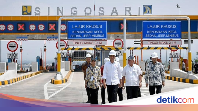 Jokowi Promosi Keindahan Tol Pandaan Malang Jokowi Promosi Keindahan Tol Pandaan Malang
