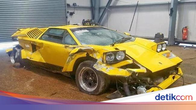 Siapa Mau Lambhini Langka Yang Remuk Ini Dilelang Rp 5 M Siapa Mau Lambhini Langka Yang Remuk Ini Dilelang Rp 5 M