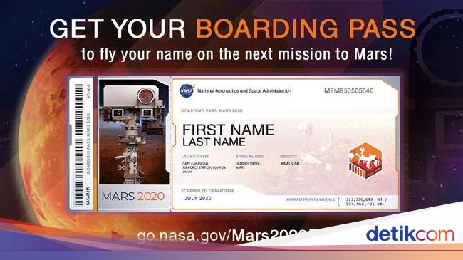 NASA Gives Out ‘Free Tickets’ Again to Mars