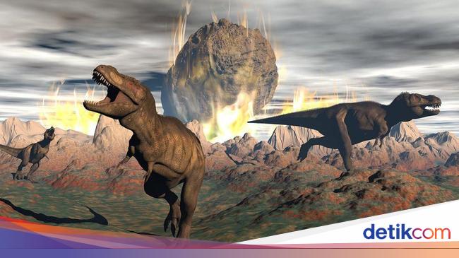 Detik Detik Menyeramkan Dinosaurus Punah Dihantam Asteroid I