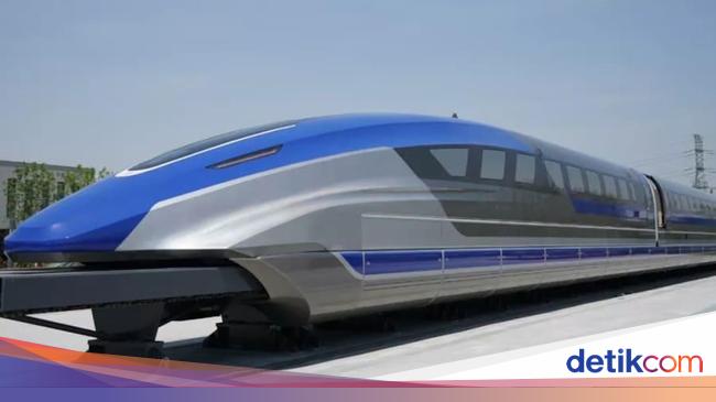China Rancang Kereta Berkecepatan 600 Km/Jam