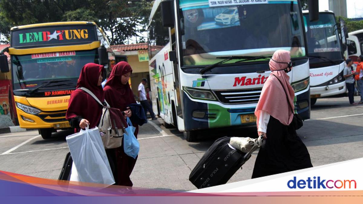 Daftar Tarif Mudik Naik Bus dari Terminal Kampung Rambutan