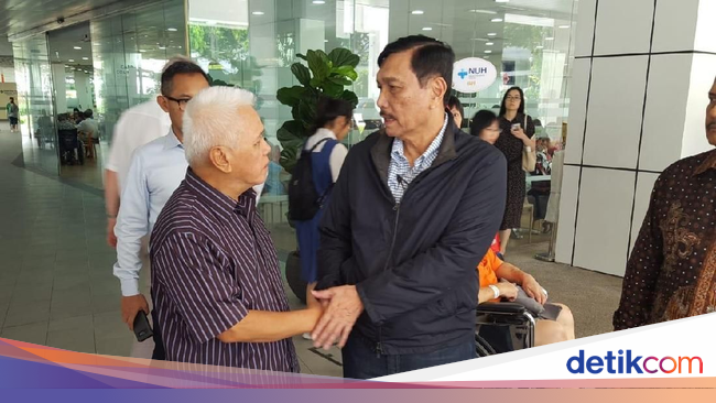 Luhut: Mari Berdoa Terbaik untuk Bu Ani Supaya Masa Kritisnya Dilewati - detikNews