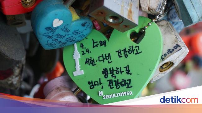 pix Namsan Seoul Tower Gembok Cinta Korea ya cuma gembok cinta