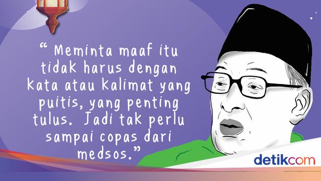 Mutiara Ramadhan Quraish Shihab Minta Maaf Tak Perlu Puitis