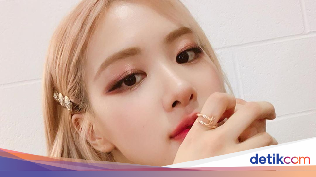 Detail Dandanan Rose Blackpink yang Bisa Jadi Inspirasi 