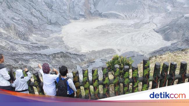 4 Fakta Gunung Tangkuban Perahu yang Erupsi