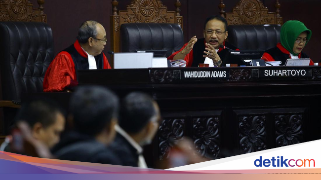 MK Tolak Eksepsi KPU-Tim Jokowi yang Protes Berkas Baru Gugatan Prabowo - detikNews