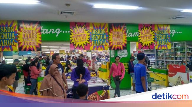Seputar Supermarket Giant Bakal Tutup 6 Gerai
