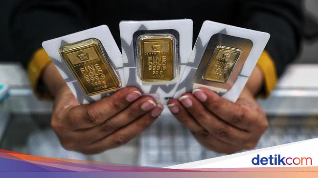 Penjualan Emas Antam Melesat 69%