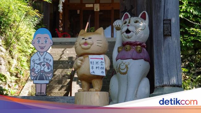 Foto Kuil Kucing Yang Punya Cerita Horor Di Jepang