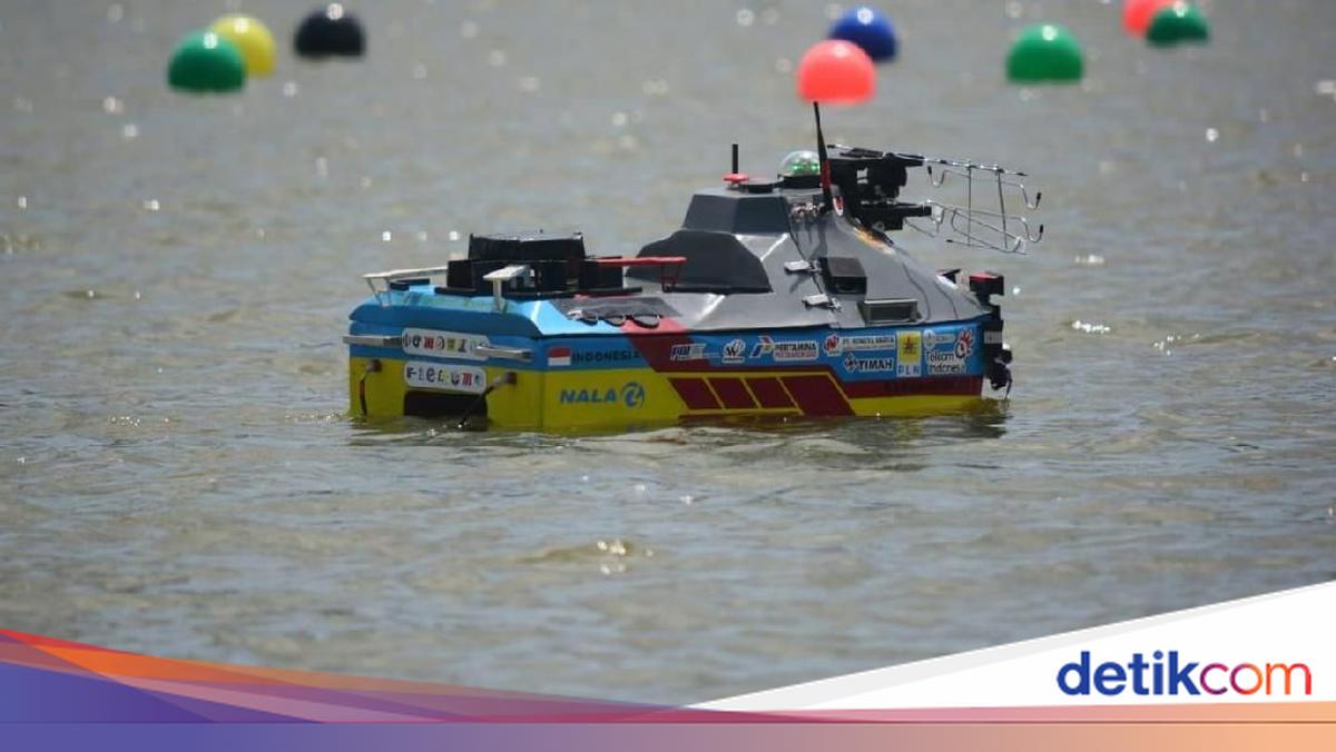 Melihat Aksi Kapal Robot ITS yang Juara di AS