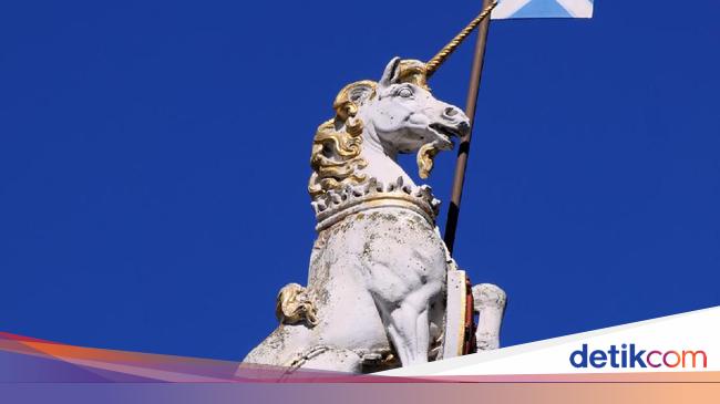 Foto Unicorn Jadi Lambang Negara Ini Foto 4
