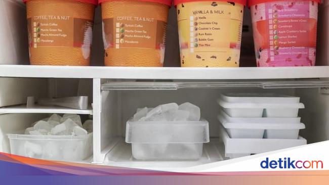 Begini Cara Benar Simpan Es Krim Di Kulkas Agar Tak Ada Kristal Es