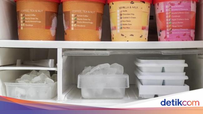 Begini Cara Benar Simpan Es Krim Di Kulkas Agar Tak Ada Kristal Es