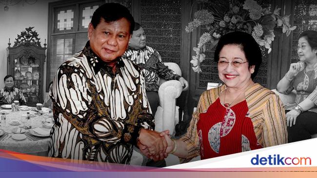 Jejak Pertemuan Prabowo-Mega, Terbaru Silaturahmi di Teuku Umar