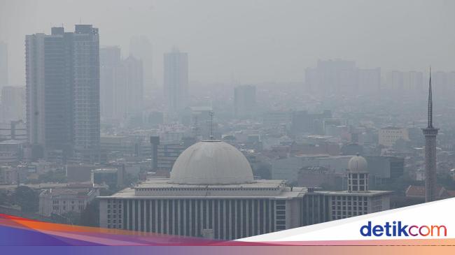 Data AirVisual: Pagi Ini Jakarta di Urutan Ke-4 dengan Udara Terburuk Dunia - detikNews