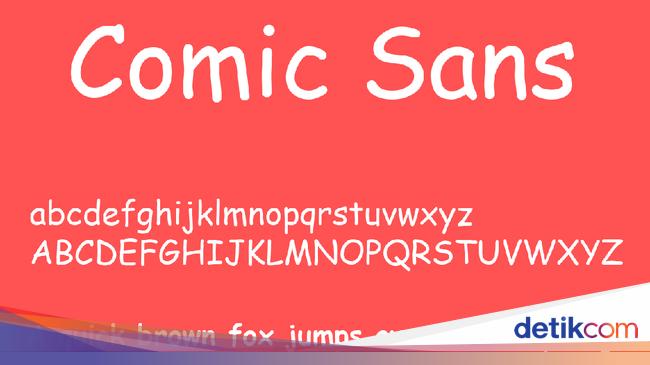 Tak Suka Lihat Font 'Comic Sans'? Mungkin Ini Alasannya