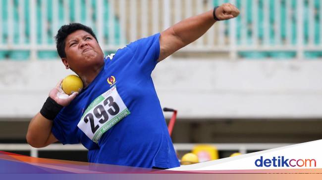 Eki Febri Raih Emas Dari Tolak Peluru Di Kejurnas Atletik