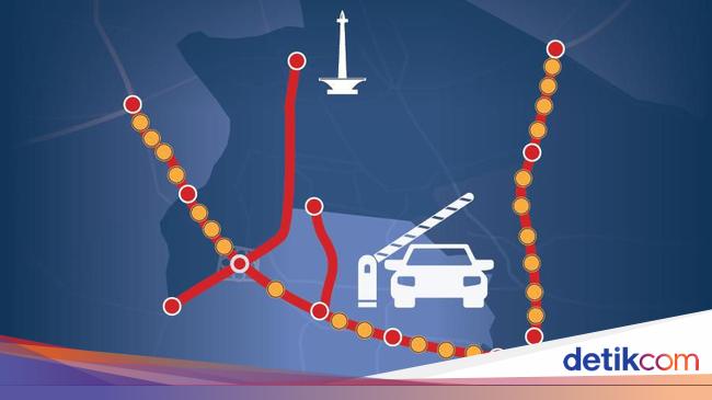 28 Exit Tol Kena Ganjil Genap 28 Exit Tol Kena Ganjil Genap