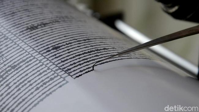 Gempa M 4,5 di Terjadi Enggano Bengkulu