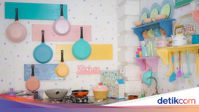 Serba Pink Cantik Ini Dapur Tasyi Athasia Foto 4 Serba Pink Cantik Ini Dapur Tasyi Athasia Foto 4