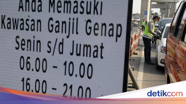Akal Akalan Pengendara Biar Lolos Dari Ganjil Genap