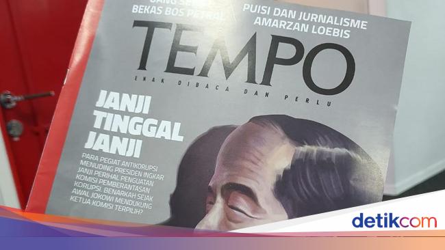 Majalah Tempo Bantah Hina Jokowi Lewat Cover Siluet Pinokio