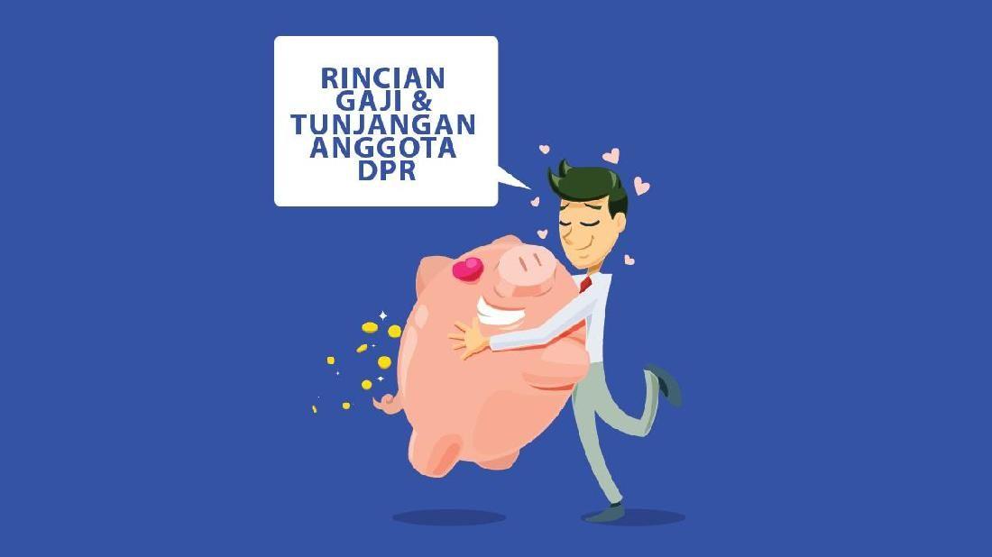 Infografis Gaji Dan Tunjangan Anggota DPR