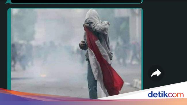 La Siswa Stm Yang Diviralkan Pegang Bendera Saat Demo Bukan Lagi Pelajar