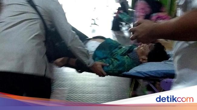 Luka tusukan di tubuh korban pasca-penikaman