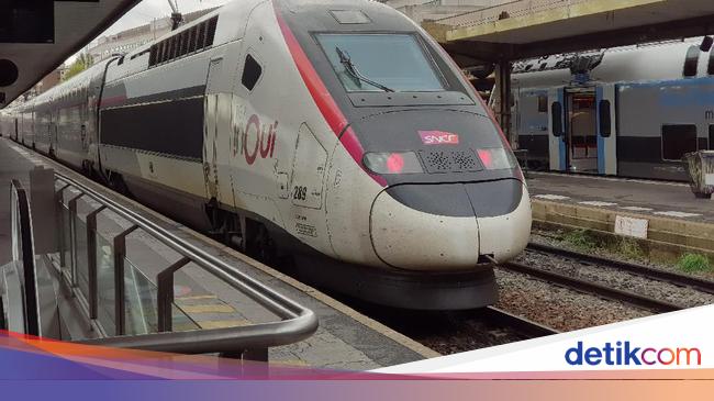 Operasional Lumpuh, Kereta Cepat Prancis Disabotase!