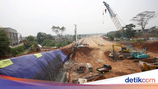 Serpong-Pamulang Lagi Dibangun Tol, Ini Penampakannya