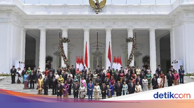 Mengintip Gaji Menteri Baru Besar Mana Sama Dpr