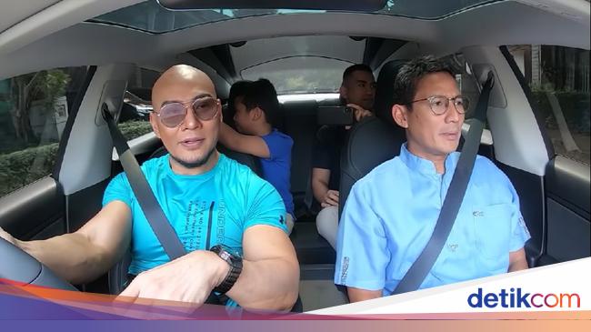 Sandiaga Uno Mau Nabung Dulu Beli Tesla Termurah