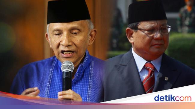 Amien Rais satire on Prabowo because of difficulty meeting