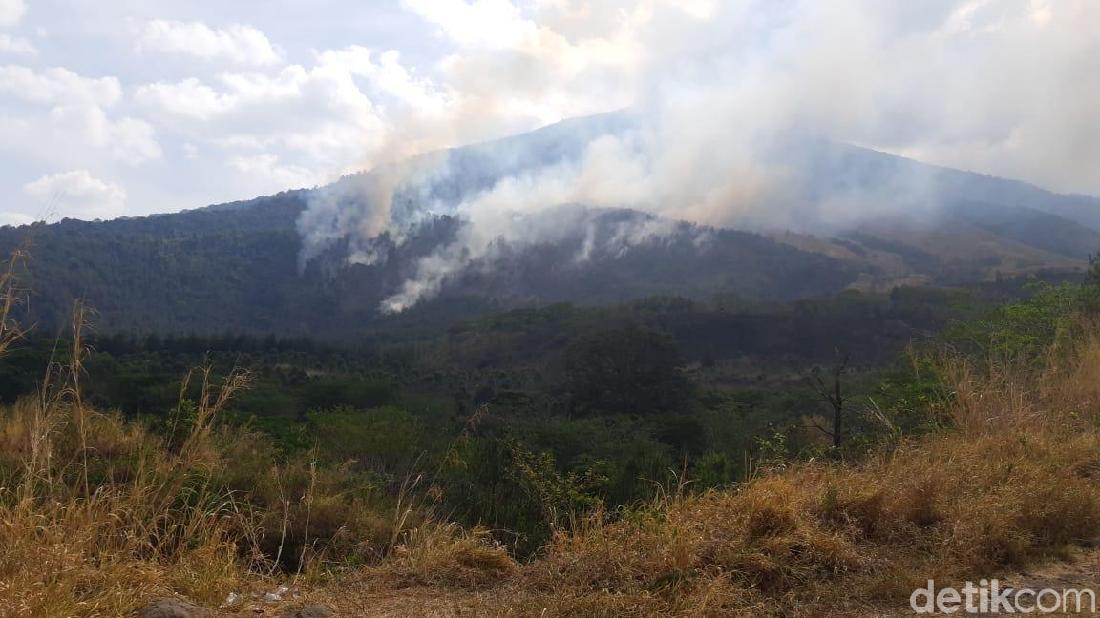 Kebakaran Di Gunung Ciremai Kuningan Dipastikan Padam