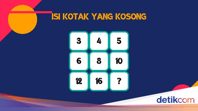 Tekateki Matematika Ini Bisa Latih Otak Kamu, Bikin Makin Pintar